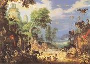 Roelant Savery Landscape with Birds (mk08) china oil painting reproduction